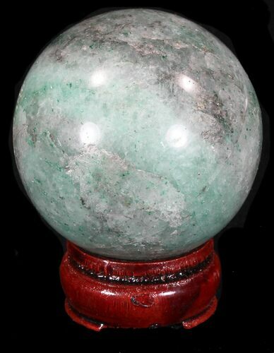 Aventurine (Green Quartz) Sphere - Glimmering #32148
